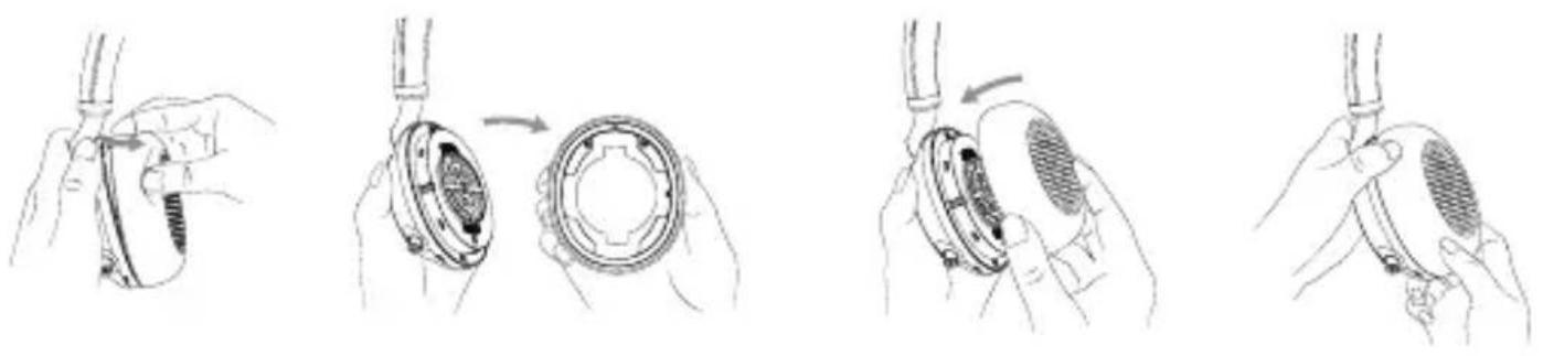 Yealink BH72 Lite - Replace Ear Cushions - 1