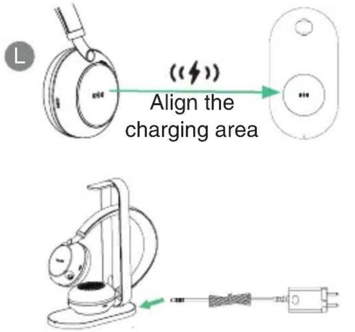 L ((\u03bb)) Align the charging area \u2196