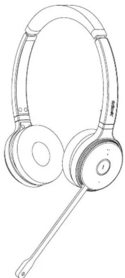 Yealink WHM621 - DECT Wireless Headset - 2