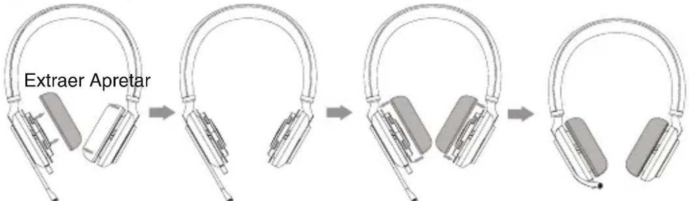 Yealink UH38 - Reemplace las almohadillas para los oidos - 1