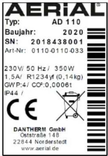Aerial AD 110 - Leveransomfattning - 1