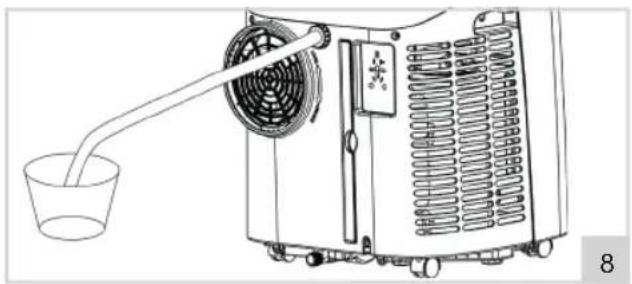 BESTRON Cool & Clean AAC12000 - Drenaje continuo - 1