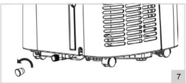 BESTRON Cool & Clean AAC12000 - PULIZIA E MANUTENZIONE - Scarico dell'acqua - 1