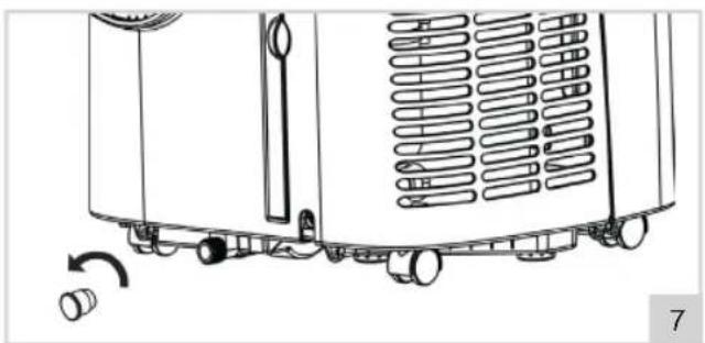 BESTRON Cool & Clean AAC12000 - CLEANING AND MAINTENANCE - Water drainage - 1