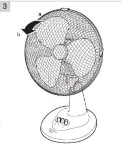 BESTRON Summer Breeze DDF45W - FUNCIONAMIENTO - Ensamblaje del ventilador - 2