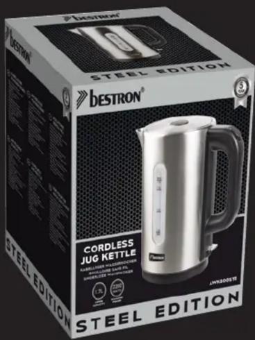 BESTRON AWK800STE - AWK800STE CORDLESS JUG KETTLE - 1
