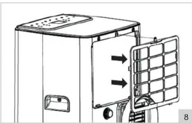 BESTRON Cool & Clean AAC6000 - REINIGING EN ONDERHOUD - Filter reinigen - 1