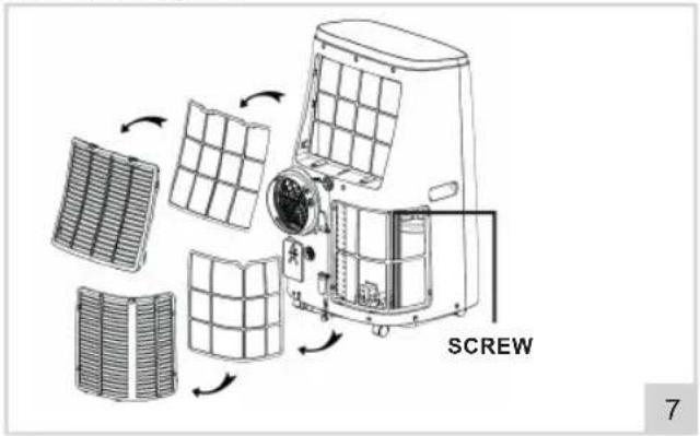 BESTRON Cool & Clean AAC14000WF - WARNING: - 1