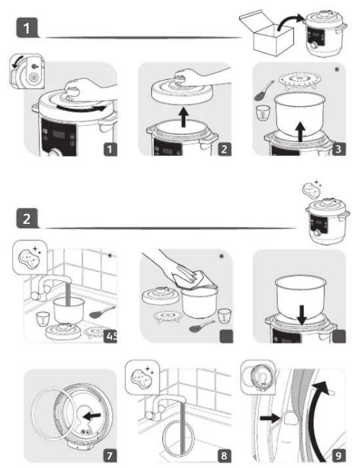 MOULINEX Turbo Cuisine CE778810 - 1