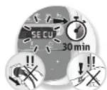 MOULINEX Companion XL HF80C800 - ISTRUZIONI D'USO SULLA MESSA IN SICUREZZA DELL'APPARECCHIO ("SECU") - 1