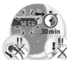 MOULINEX Companion XL HF80C800 - WICHTIG - ERGÄNZUNG DER ANLEITUNG ZUR SICHERUNG DES GERÄTES („SECU“) - 1