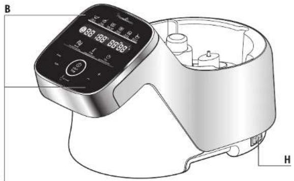 MOULINEX Companion XL HF80C800 - 1
