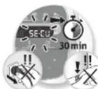 MOULINEX Companion XL HF80C800 - IMPORTANT - 'MAKING YOUR APPLIANCE SECURE' INSTRUCTIONS ('SECL - 1
