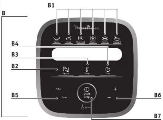 MOULINEX Companion XL HF80C800 - 2
