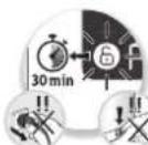 MOULINEX Companion XL HF90E700 - SEGURIDAD DEL APARATO ("SECU") - 1
