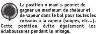 MOULINEX Companion XL HF90E700 - MISE EN PLACE DU BOL, DE SES ACCESSOIRES ET DE L'ENSEMBLE COUVERCLE - 2