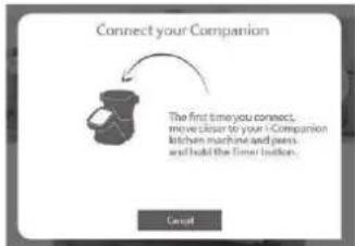 MOULINEX Companion XL HF90E700 - FIRST CONNECTION OF I-COMPANION XL IN CONNECTED MODE - 8