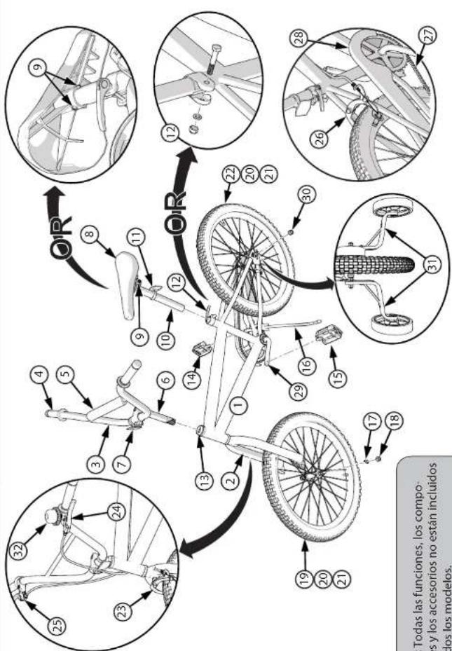 Huffy Frozen 16 - - Enqa especial cuidado en clima humedo: - 1