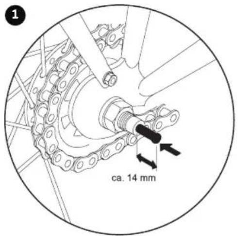 Puky Cyke 16 - МОНТАЖ КОНТАКТНОГО ШТИФТА - 1