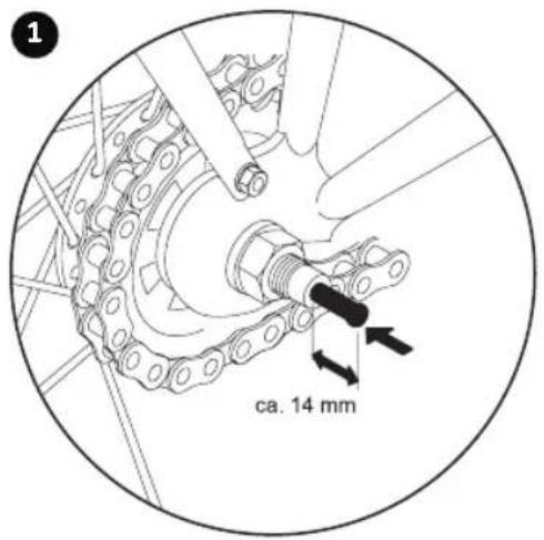 Puky Cyke 16 - REGOLAZIONE DEL CAMBIO DEL MOZZO - 1