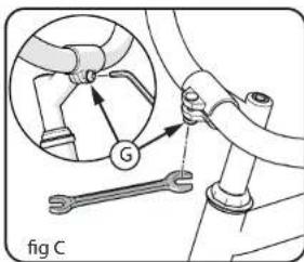 Huffy Good Vibrations 26 - Instalación del manubrio y el tubo - continuación - 1