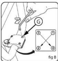 G ③① ②④ fig B