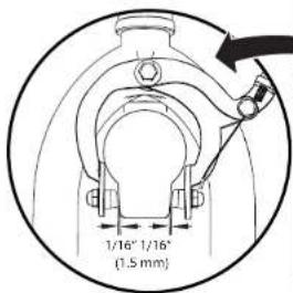 1/16" 1/16" (1.5 mm)