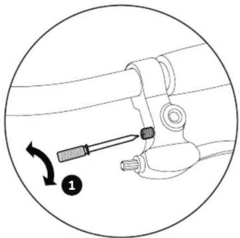 Puky Cyke 16F - INSTELLEN REMHENDEL EN STUUR 12"-18" - 1