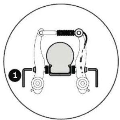 Puky Cyke 18F - REMPLACEMENT DES GARNITURES DE FREIN - 1