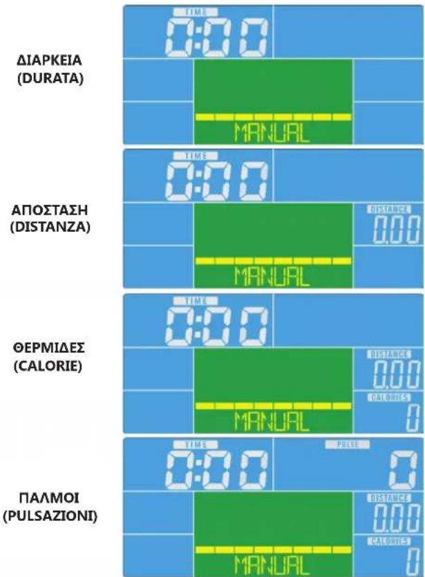 Toorx ERX700 - ΕΚΚΙΝΗΣΗ - ΧΕΙΡΟΚΙΝΗΤΟ ΠΡΟΓΡΑΜΜΑ - 5