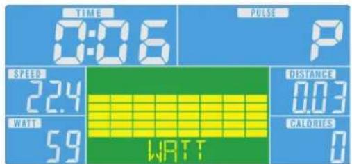 Toorx ERX700 - ПРОГРАММА WATT - 3