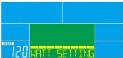 Toorx ERX500 - PROGRAMME WATT - 2