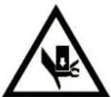 Toorx CSX70 - Danger pièces mobiles - 2