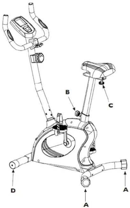 Toorx BRX60 - Déplacement de l'appareil - 1