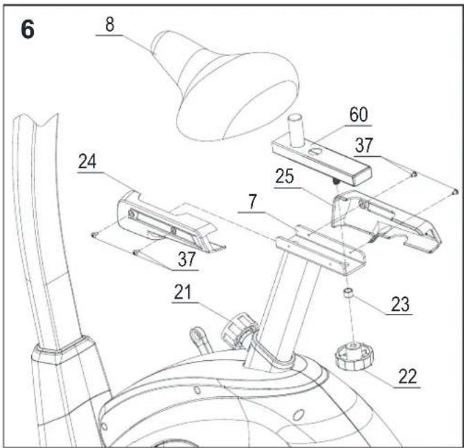 Toorx BRX95 - Montage de la selle et du guidon - 1
