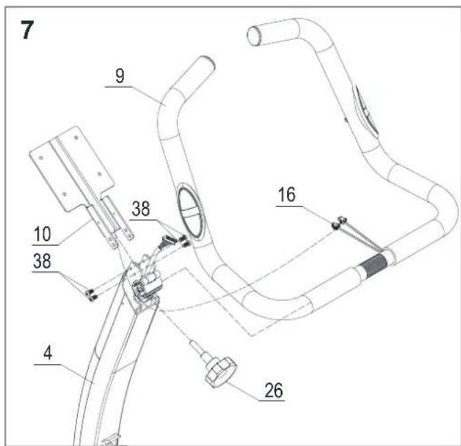 Toorx BRX95 - Montage de la selle et du guidon - 2