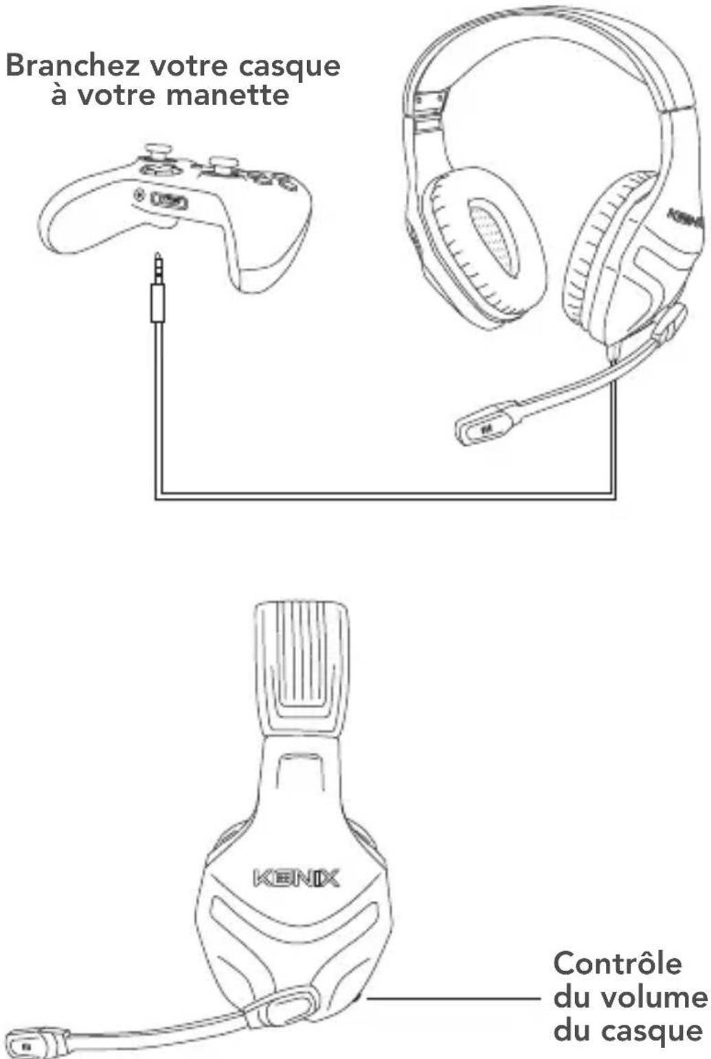 KONIX KXGHX1 - UTILISATION - 1