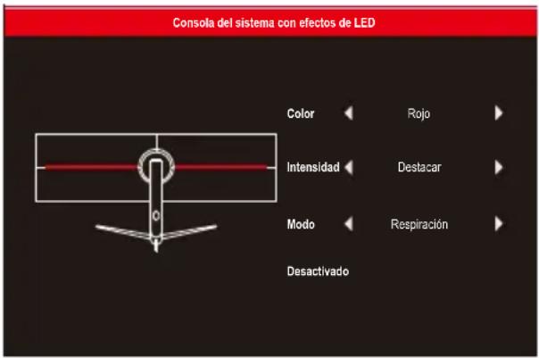 LC-Power M44DFHD120 - Consola del sistema con efectos de LED - 2