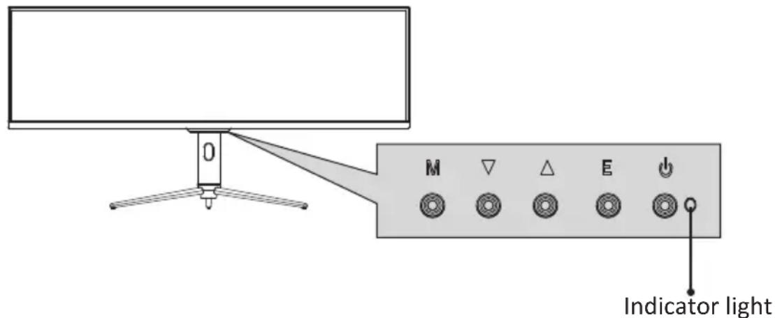 LC-Power M44DFHD120 - Light Indicator - 1