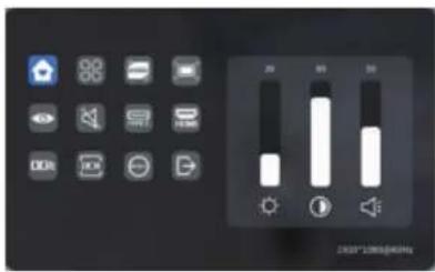 LC-Power M16FHD60P - Método de control de los botones - 1