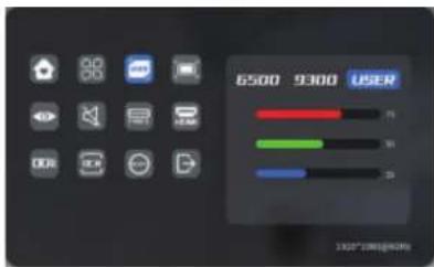 LC-Power M16FHD60P - Température des couleurs - 1