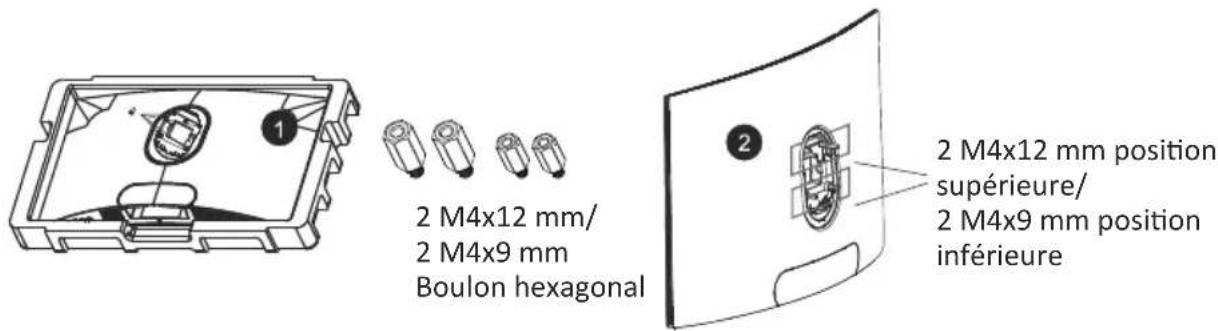 LC-Power M24FHD165C - Montage mural - 2
