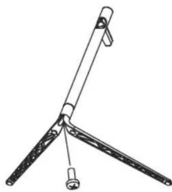 LC-Power M24FHD165C - Installation du socle - 2