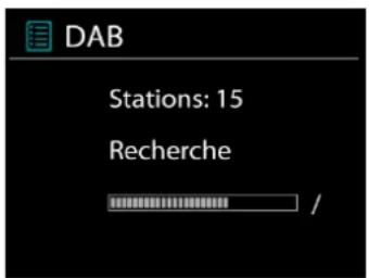 Soundmaster ICD3030 - - Recherche des stations - 1