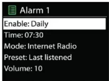Soundmaster ICD3030 - ALARMA - 1