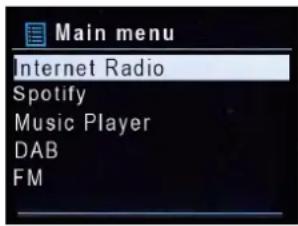 Soundmaster ICD3030 - PÄÄVALIKKO - 1