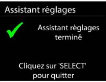 Soundmaster ICD3030 - Réglage réseau - 1