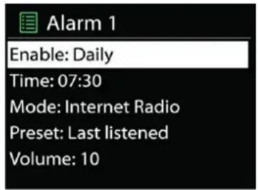 Soundmaster ICD3030 - ALARM - 1