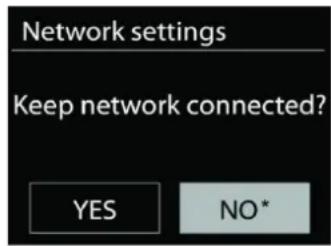 Soundmaster ICD3030 - - Keep network connected - 1