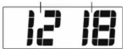 Soundmaster UR270RO - Display lys auto pa/av funksjon - 2